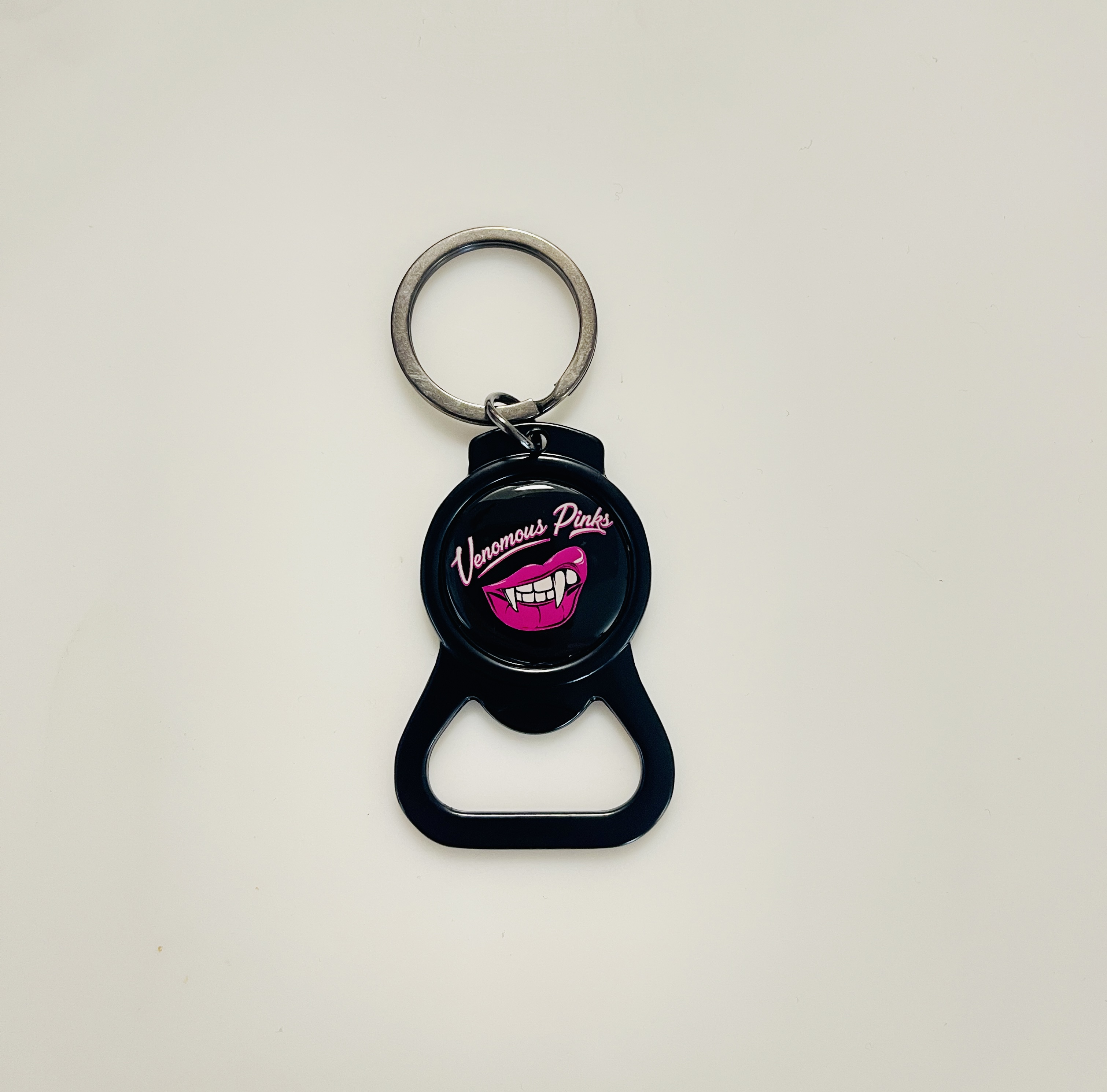 Vampire Lips Bottle Opener Keychain
